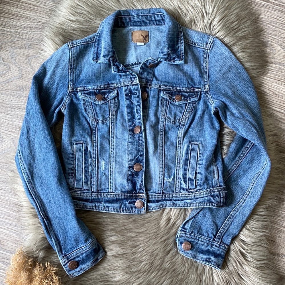 American Eagle Outfitters Denim Jean Jacket